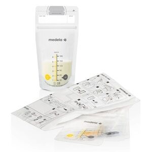 Medela Breast Milk Storage Bags Freezer Safe & Resalable 25 Count
